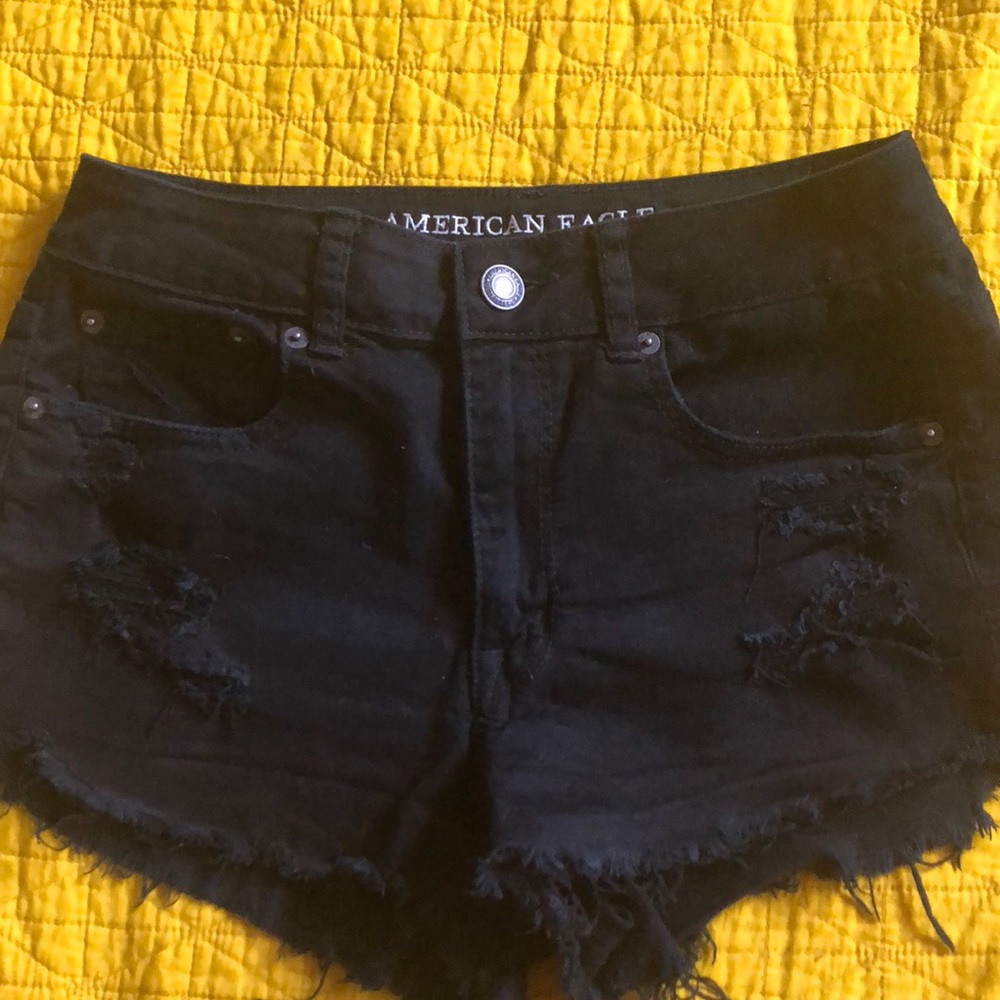 AE Festival Shorts, Jet Black, Size 6